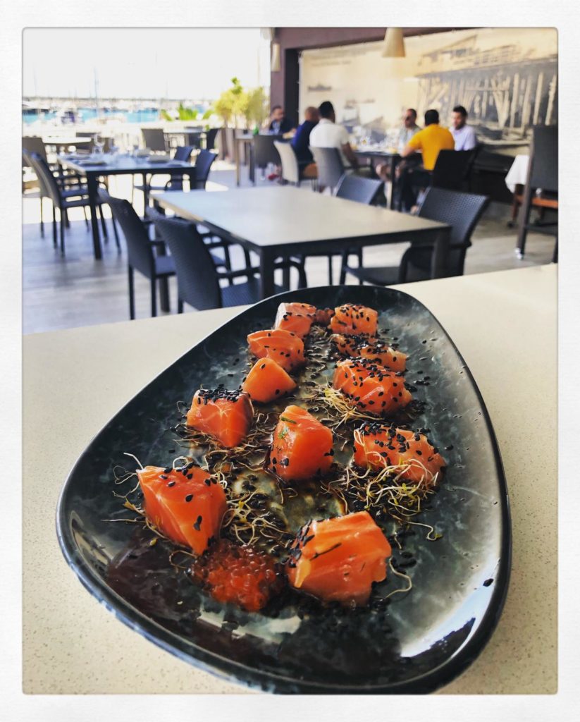 Dill Marinated Salmon - El Puerto Restaurant